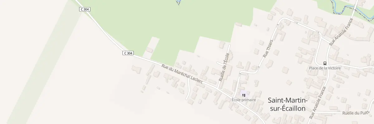 Plan du 26 Rue du Maréchal Leclerc à Saint-Martin-sur-Écaillon