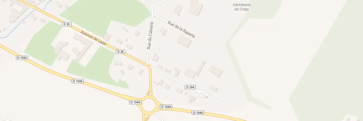 Plan du 21 Av de Laon à Crépy