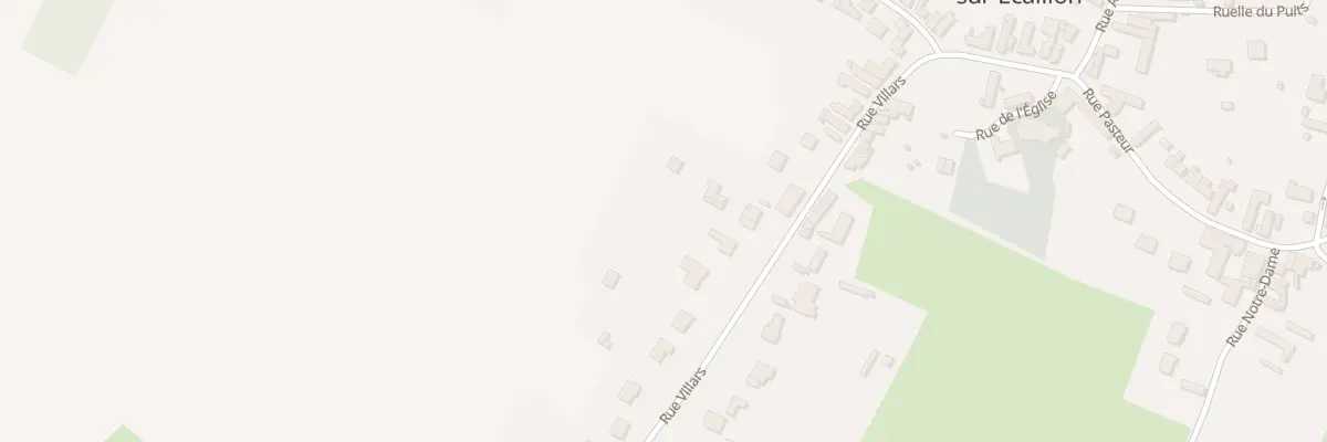 Plan du 20 Rue Villars à Saint-Martin-sur-Écaillon