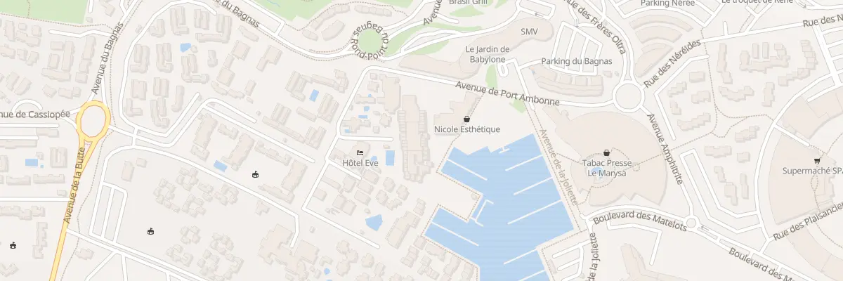 Plan du 4 Av de Port Ambonne à Agde
