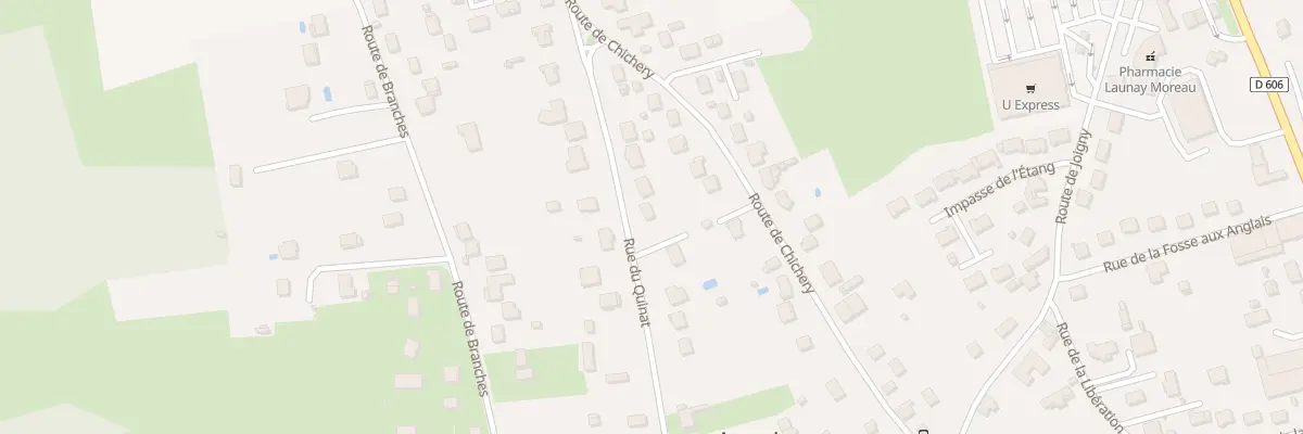 Plan du 28 Rue du Quinat à Appoigny