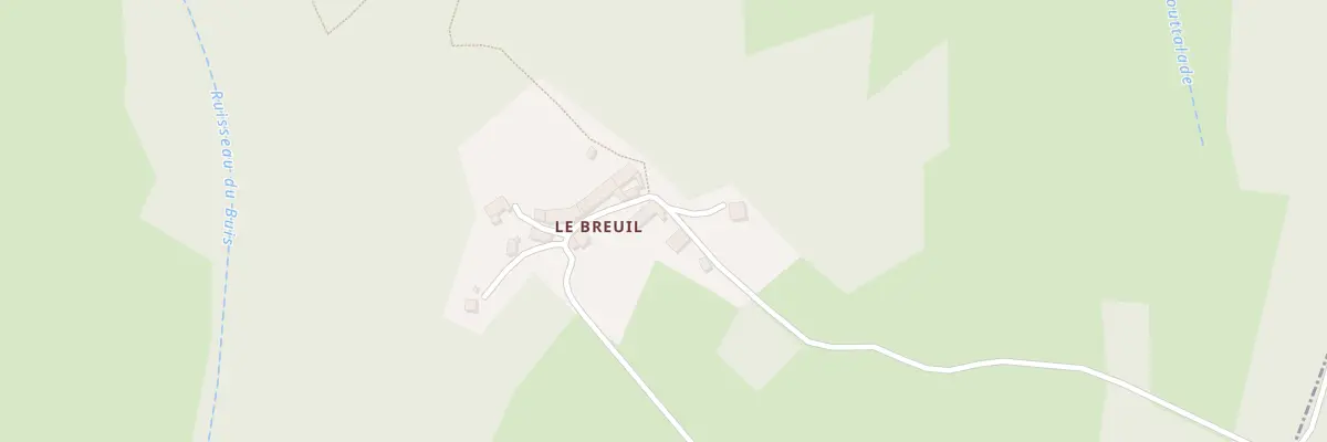 Plan du 5137 Le Breuil à Ceilloux
