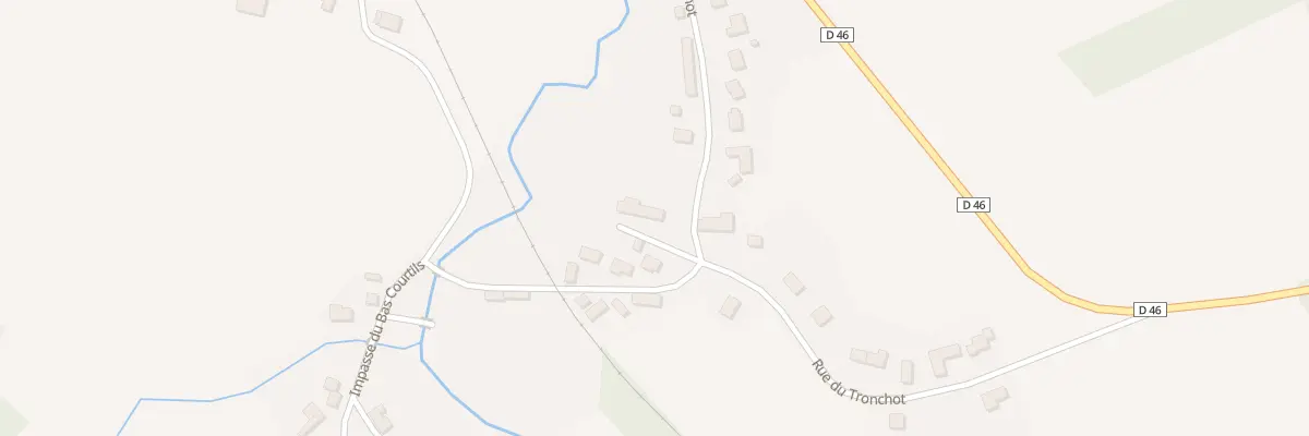 Plan du 12 Rue du Tronchot à Neuvy
