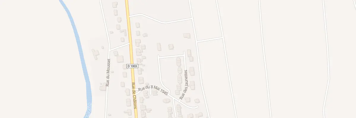 Plan du 15 Rue des Jaunettes à Crézancy