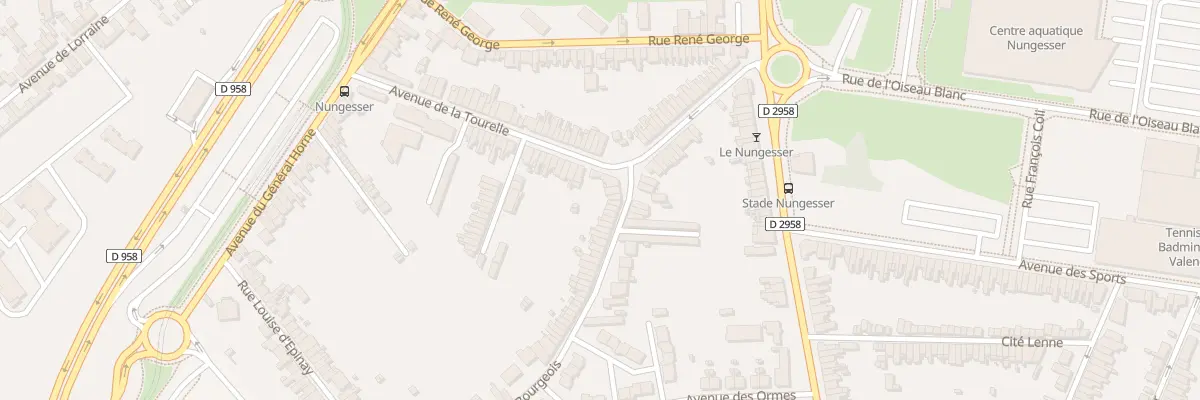 Plan du 6 Che des Bourgeois à Valenciennes