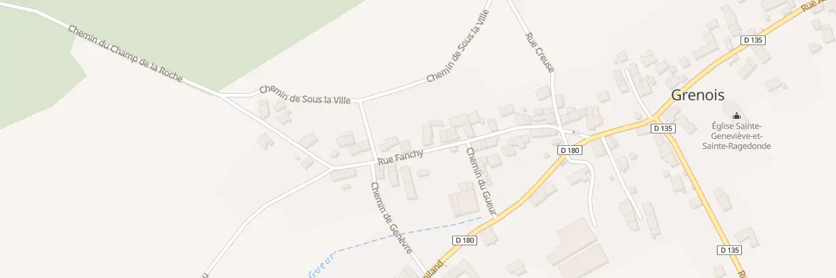 Plan du 16 Rue Fanchy à Corvol-l’Orgueilleux