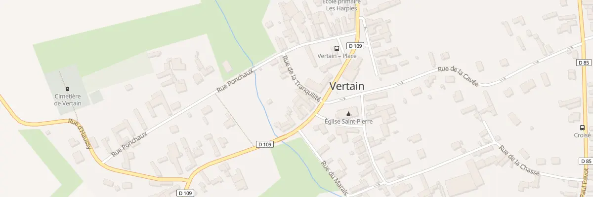 Plan du 72 Rue Philippe de Rubempré à Vertain