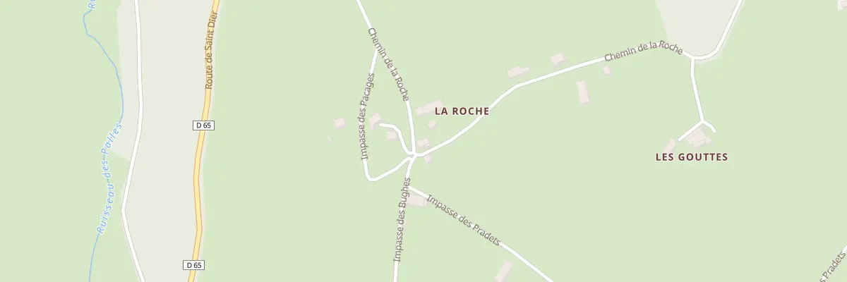 Plan du 5315 La Roche à Domaize
