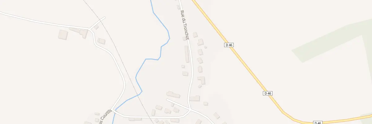 Plan du 10 Rue du Tronchot à Neuvy