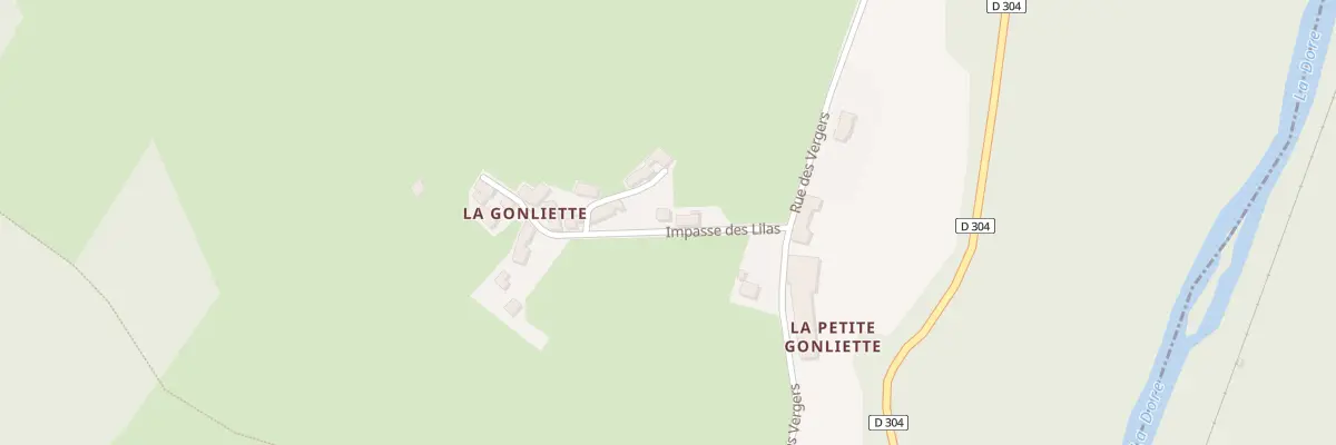 Plan du 5054 La Gonliette à Saint-Flour-l’Étang