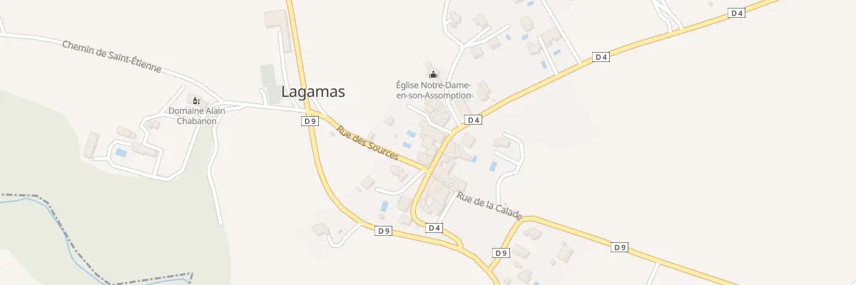 Plan du 5 Rue de l’Avenq à Lagamas