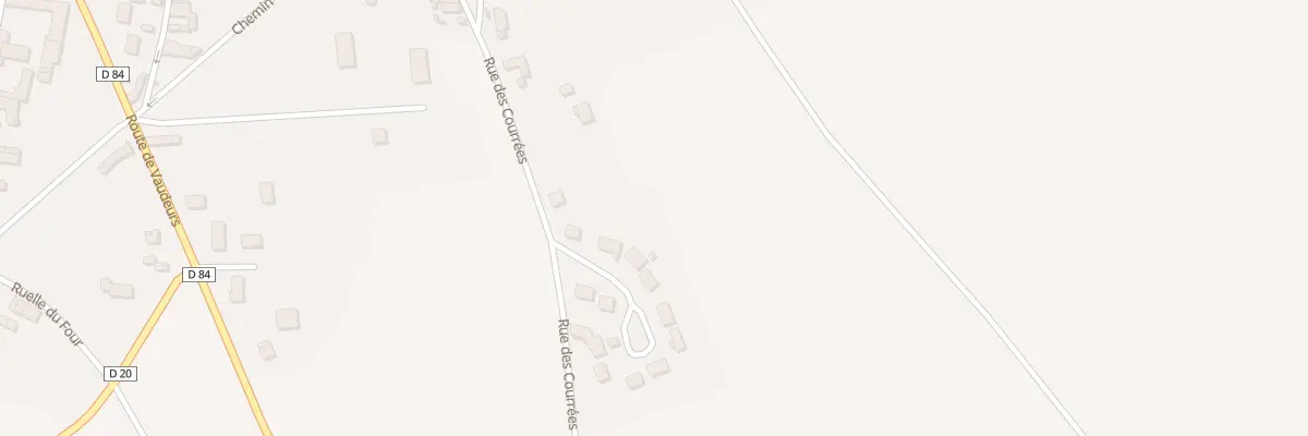 Plan du 240 La Cote de Crosle aux Sièges