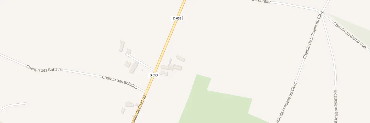 Plan du 12 Rte de Chailvet à Chavignon