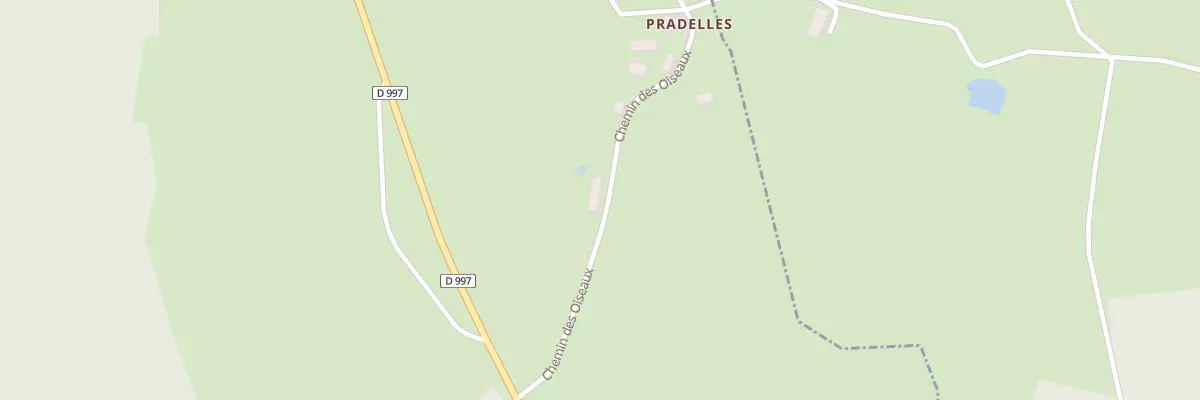Plan du 5120 Pradelles à Ceilloux