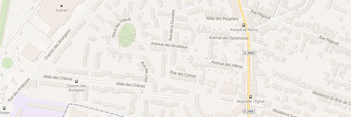 Plan du 5 Rue des Cytises à Valenciennes