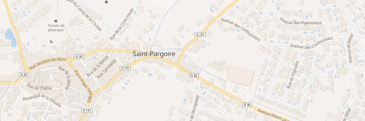 Plan du 2 Av Albert Laurens à Saint-Pargoire