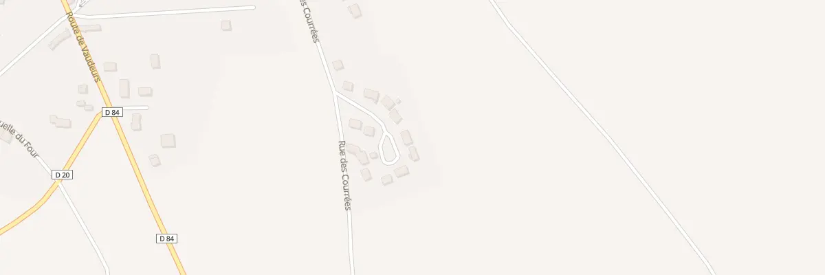 Plan du 247 La Cote de Crosle aux Sièges