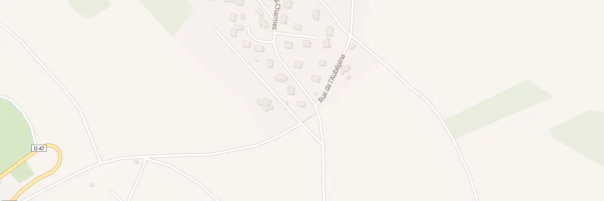 Plan du 4 Rue des Charmes à Bussy-en-Othe