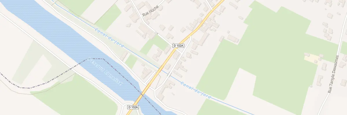 Plan du 38 Rue Gambetta à Hergnies
