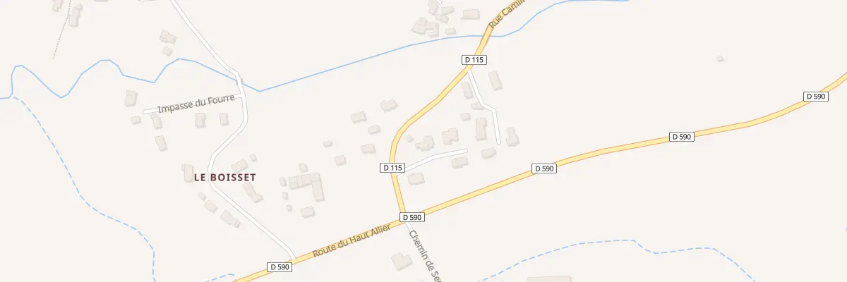 Plan du 5002 Les Manleves à Saint-Préjet-Armandon