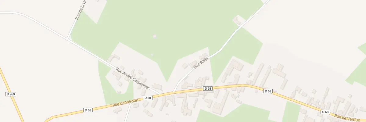 Plan du 1 Rue Rafel à Grougis