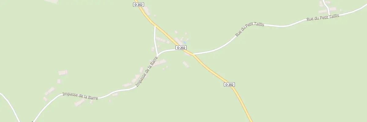 Plan du 1 Imp de la Barre à Rouy