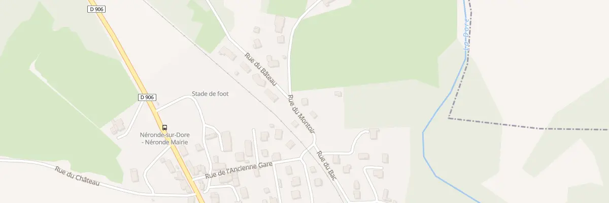 Plan du 4 Rue du Montoir à Néronde-sur-Dore