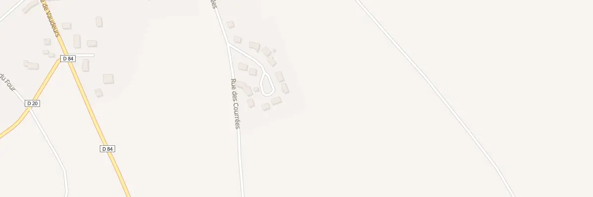 Plan du 6 Rue des Champs Fleuris aux Sièges