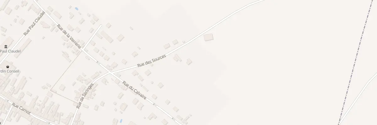 Plan du 5021 Le Chemin de Seringes à Fère-en-Tardenois