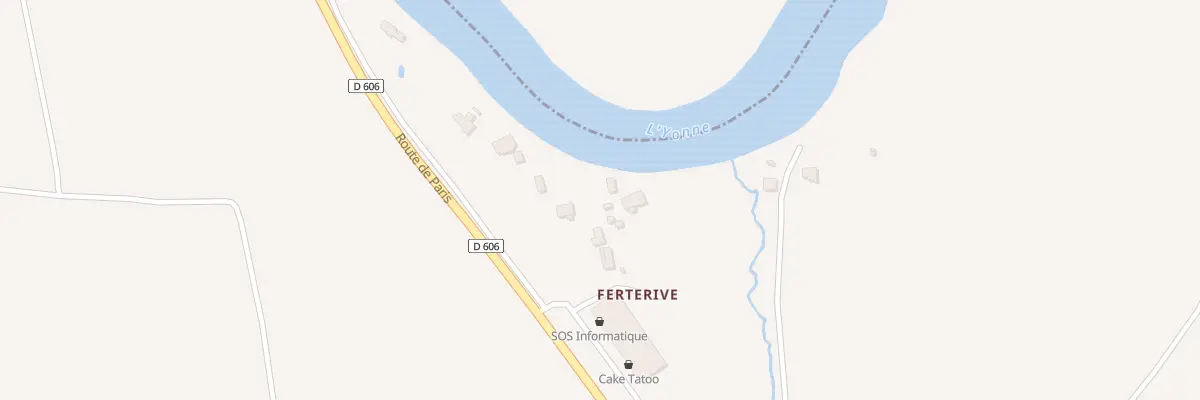 Plan du 108 Rte de Paris à Appoigny