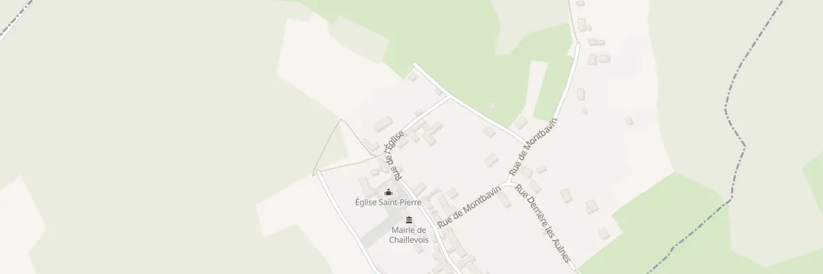 Plan du 8 Rue de l’Eglise à Chaillevois