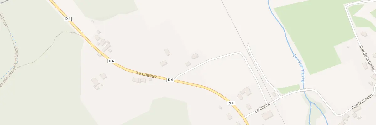 Plan du 3 Le Pont de Pierres à Connigis