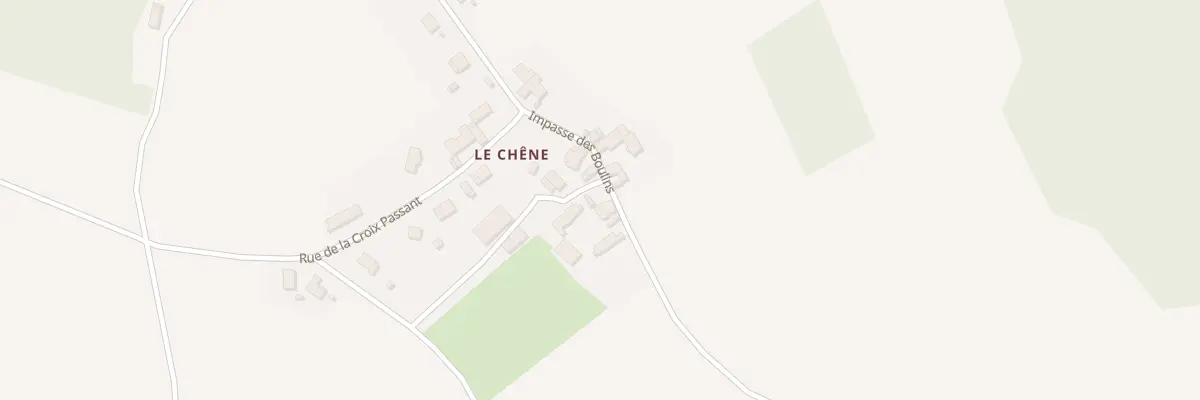 Plan du 3 Imp des Boulins à Mécringes
