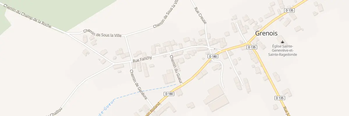 Plan du 9 Rue Fanchy à Grenois