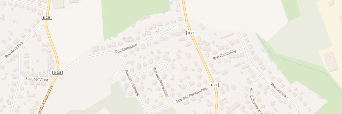 Plan du 4 Pl des Lilas à Migennes