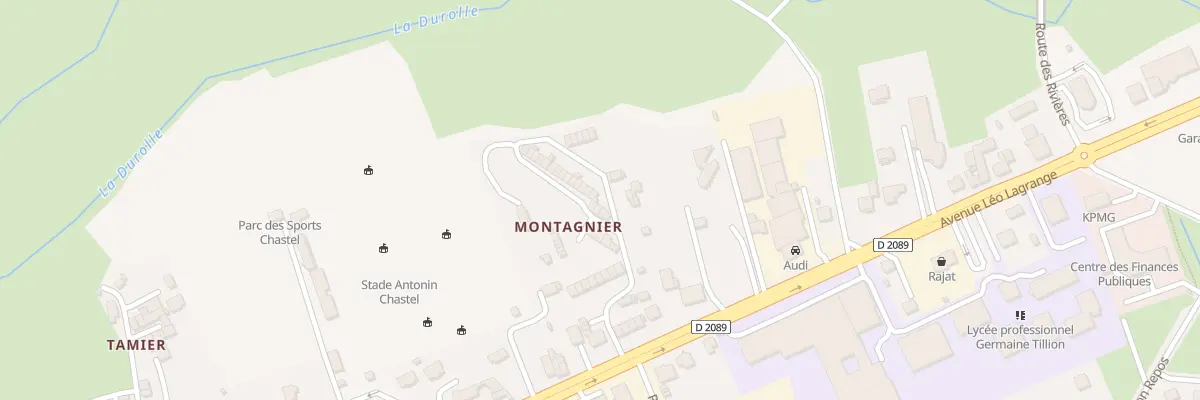 Plan du 46 Rue de la Cité Montagnier à Thiers
