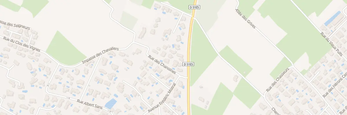 Plan du 2B Rue des Chanoines à Marseillan