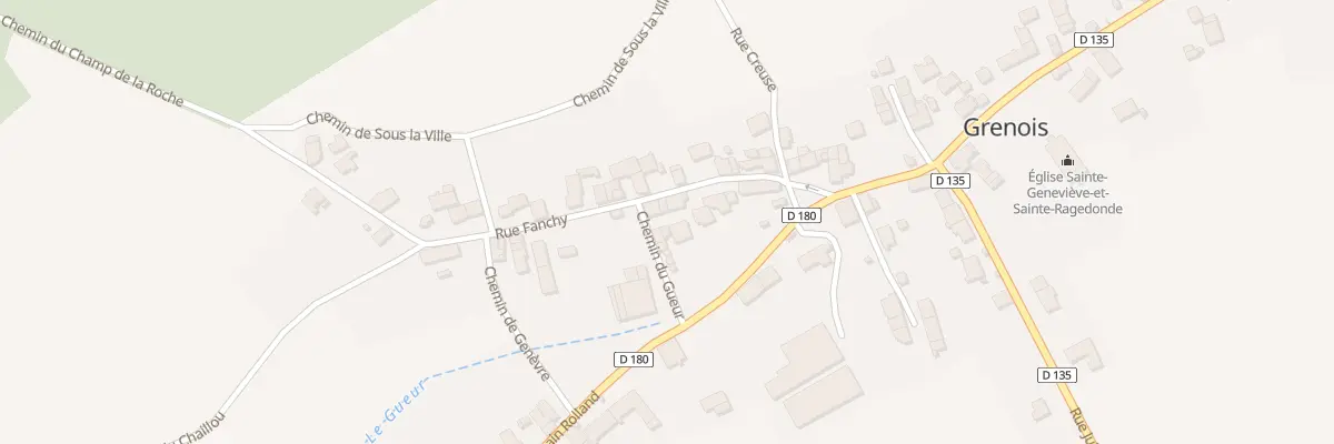 Plan du 7B Rue Fanchy à Grenois