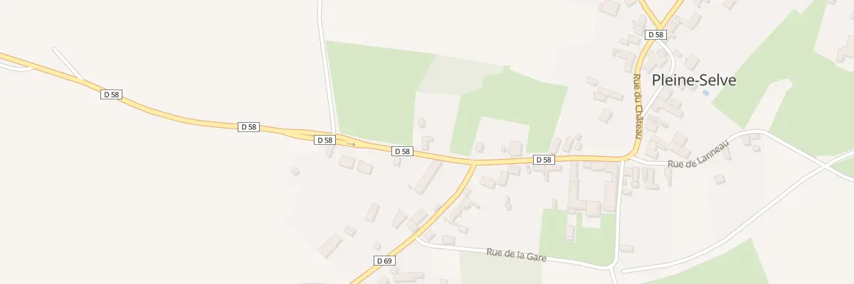 Plan du 9 Rue Grandcour à Pleine-Selve