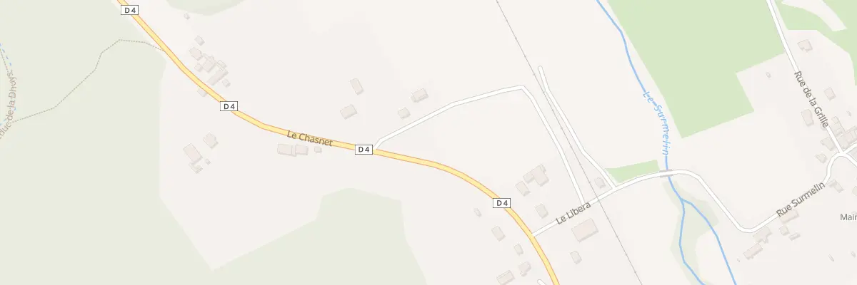 Plan du 12 Le Pont de Pierres à Connigis