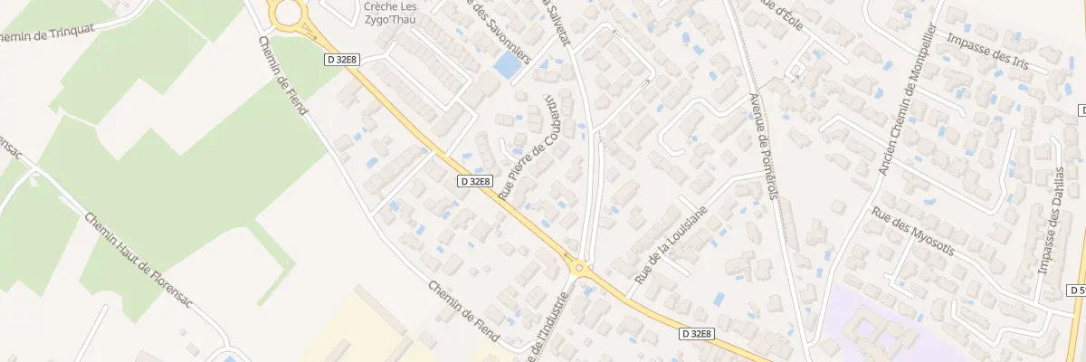 Plan du 24 Rue Pierre de Coubertin à Marseillan
