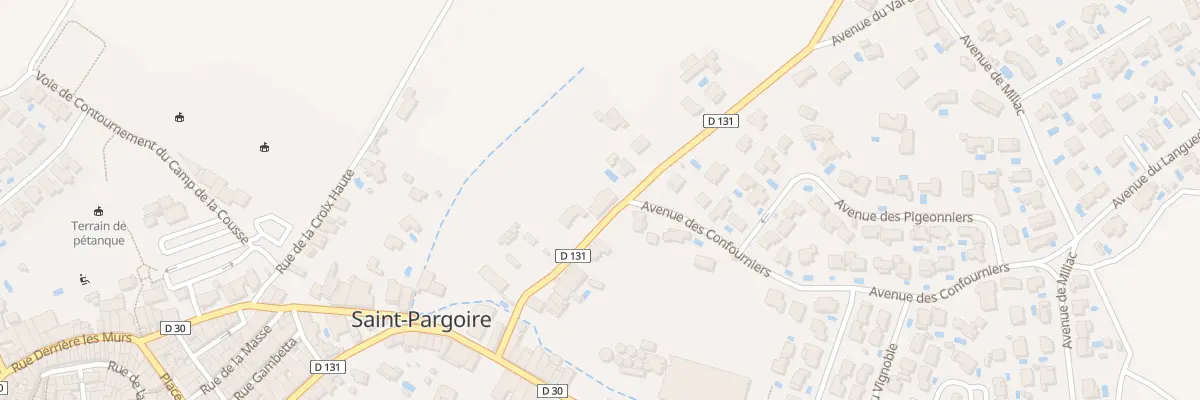 Plan du 4 Av de Plaissan à Saint-Pargoire