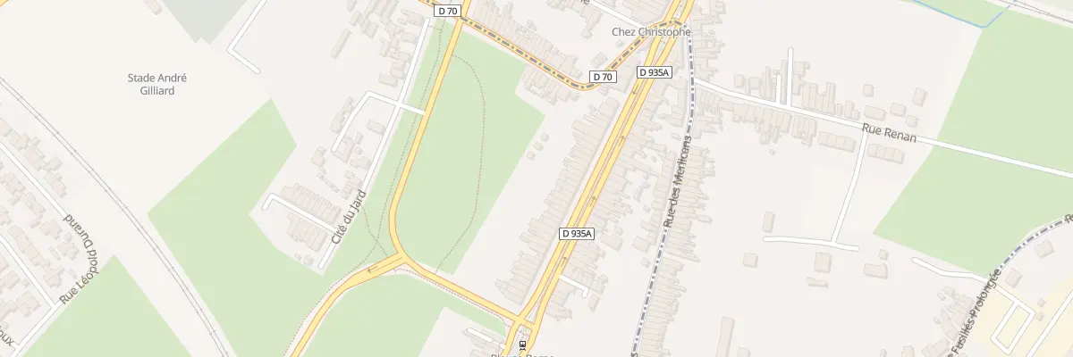Plan du 508 Rue Jean Jaures à Anzin