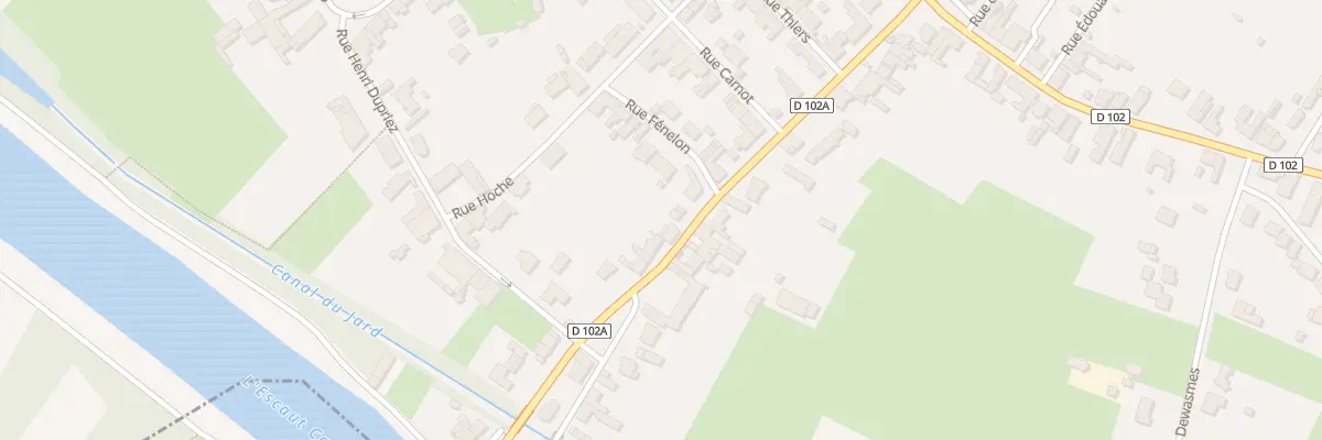 Plan du 26 Rue Gambetta à Hergnies