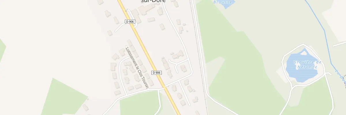Plan du 8 Lot Les Toits de la Dore à Néronde-sur-Dore
