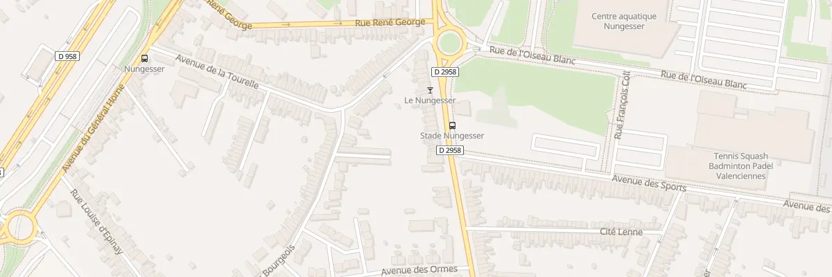 Plan du 80 Av de Reims à Valenciennes