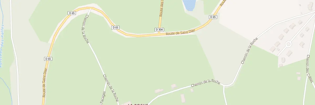 Plan du 5160 La Roche à Domaize