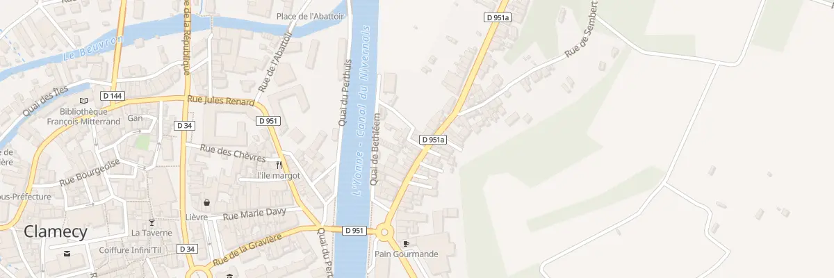 Plan du 9002 Rle du Jardin Brugieres à Clamecy