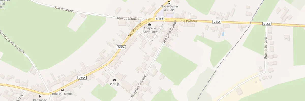 Plan du 337 Rue Jules Guesde à Bruille-Saint-Amand