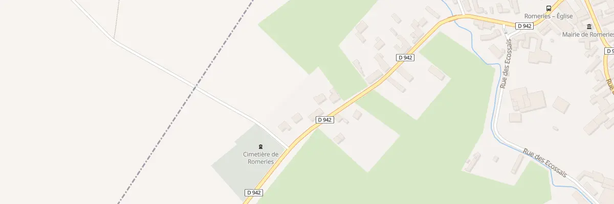 Plan du 34 Rue de Solesmes à Romeries
